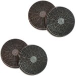 Rosieres - lot de quatre filtres � charbon 175x34 mm