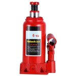 Rosvola - cric bouteille hydraulique 6 tonnes - rouge Rosvola - cric bouteille hydraulique 6 tonnes - rouge