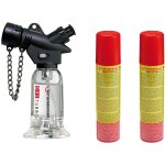 Rothenberger industrial - pocket torch piezo avec 2x recharges de gaz 100 ml - 1500005166