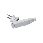 Roto - paumelle pour ?il de b?uf bois / pvc - finition : blanc ral9016