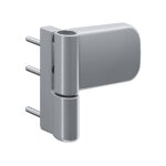Roto - paumelle pvc 89 nn - sr - recouvrement (mm) : 19 - 21. 5 - finition : gris ral9007 Roto - paumelle pvc 89 nn - sr - recouvrement (mm) : 19 - 21. 5 - finition : gris ral9007