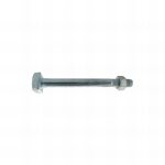 Rotofor - 15 boulons charpente t�te carr�e z. + �crous 18. 0 x 250