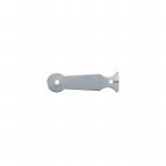 Rotofor - patte � scellement en acier zingu� - 10kg - longueur 160 mm