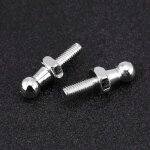 Rotule v�rin coffre, 2 pi�ces voiture en boule de goujon boulon m6 kit stips pour voiture m6 pour v�rins ...