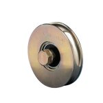 Roue en acier galvanis� pour portail a. 315 mm. 120