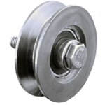 Roue � gorge en v de 120 mm