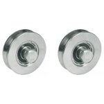 Roue � gorge en v - acier - 80 mm - lot de 2 - 2 roulements � billes - zingu�