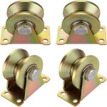 Roue gorge v poulie simple, poulie de levage, poulie simple pour de levage mouflage, rail roulette portail ...