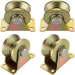 Roue gorge v poulie simple, poulie de levage, poulie simple pour de levage mouflage, rail roulette portail ...