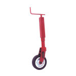 Maxter ? roue jockey 1000kg avec blocage par goupille ? tube carr� 70 mm ? capacit� de charge 1000 kg ...