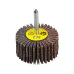 Klingspor - km 613 roues  lamelles sur tige 25 x 15 x 6 mm grain 60 10 pices
