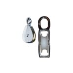 Roue nylon à oeil rigide à poulie simple avl 40 mm Roue nylon à oeil rigide à poulie simple avl 40 mm