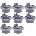 Zvd - roues panier inférieur universel - 8 roulettes pour lave vaisselle siemens bosch beko neff Zvd - roues panier inférieur universel - 8 roulettes pour lave vaisselle siemens bosch beko neff