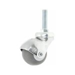 Cyclingcolors - roue pivotante en polyur�thane diam�tre 40mm x axe 35mm capacit� 35kg caoutchouc roulette ...