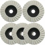 Roue de polissage en feutre de laine rondelle dentele disque rabat pour acier inoxydable verre mtaux ...