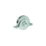 Roues pour portails gola u - 20 art. 392l avec support diam�tre mm 120