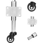 Roue de porte, roulettes, roue de tige de porte, roue de porte en pu de 5, 1 cm, roulette pivotante � ...