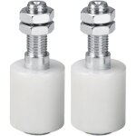 Roue de rail de poulie de porte de translation de nylon accessoires de matriel de poulie de roue de ...