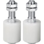 Roue de rail de poulie de porte de translation de nylon accessoires de mat�riel de poulie de roue de ...