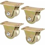Roue  rainure industrielle roue directionnelle roue rigide en acier roulette, roues  gorge en u pour ...