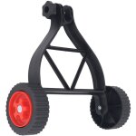 Roue de support de tondeuse  gazon au lithium, rglable en hauteur, roue de support de coupe - bordures ...