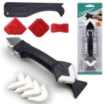 Rouge - outil À coulis en silicone, ensemble d'outils de lissage, ensemble d'outils de calfeutrage en ... Rouge - outil À coulis en silicone, ensemble d'outils de lissage, ensemble d'outils de calfeutrage en ...