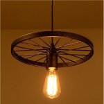 Rouille e27 retro m�tal plafonnier suspensions luminaire cr�atif plafond lustre industriel vintage suspensions ...