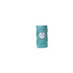 Rouleau de 200m de corde à linge tressée 5mm bicolore blanc / vert Rouleau de 200m de corde à linge tressée 5mm bicolore blanc / vert