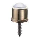 Rouleau  billes d. du cble mtallique 28 mm acier galvanis capacit de charge 18 kg