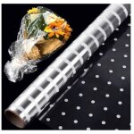 Rouleau cellophane, 30m40cm papier cellophane transparent papier emballage fleuriste, film cellophane ...