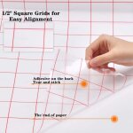 Rouleau de film adhsif transparent de transfert, autocollant en plastique 30 cm x 5 m