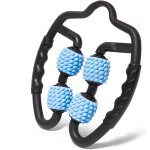 Rouleau de massage musculaire des tissus profonds, 360� 3d foam roller massage anti cellulite, 4 roues ...