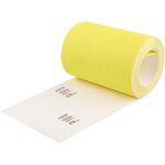 Rouleau de papier abrasif, 93 mm x 5 m�tres grain 100 papier de verre quartz pour le bois, le m�tal, ...