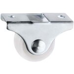 Rouleau de porte de douche, 4 roulettes doubles pour porte de douche roulettes coulissantes porte roue ...