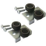 Roulement guide haut pour placards coulissants - jeu de 2 pi�ces homewell