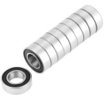 Roulements � rang�e simples, roulements � billes � gorge profonde scell�s en caoutchouc par 10pcs 688 ...