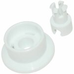 Roulette de panier inf�rieur (c00104637) lave - vaisselle ariston hotpoint, indesit, scholtes
