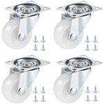 Roulettes pivotantes pour meubles lourds 4 pcs roulettes pour meubles 40mm roulette charge lourde mini ...