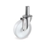 2gt roues et roulettes - roulette pivotante à tige lisse ø 26 x 56 mm, polyamide blanc ø 200 mm 300 kg ... 2gt roues et roulettes - roulette pivotante à tige lisse ø 26 x 56 mm, polyamide blanc ø 200 mm 300 kg ...