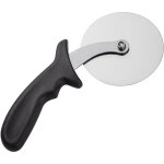 Roulette � pizza, trancheuse en acier inoxydable, gadget de cuisine avec prot�ge - doigts, pour les amateurs ...