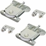 Roulette porte coulissante placard , pices de porte coulissantes pour porte de garde - robe, roues, ...