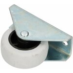 Kotarbau - roulettes de transport � 40 mm caoutchouc uni cadre en acier roulettes pour meubles tous les ...