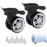 Roulettes pour valise souple, roue de valise, 1 paire bagages roues de rechange, roue de valise universelle, ...