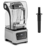 Royal catering - batteur sur socle avec hotte antibruit - 1680 w - 2, 5 l - affichage numrique - fonction ...