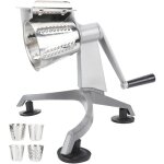 Rpe coupe - l�gumes � manivelle multifonctionnelle, robot culinaire avec 5 lames en acier inoxydable ...