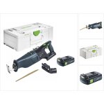 Festool - rsc 18 eb - basic scie sabre sans fil 18 v brushless + 1x batterie 3, 0 ah + systainer - sans ...