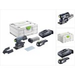 Festool - rtsc 400 - basic battery ponceuse vibrante 18 v 80 x 130 mm brushless + 1x batterie 3, 0 ah ...