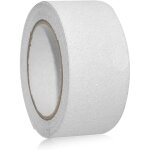 Ruban adh�sif antid�rapant, 10 cm x 5 m, blanc, autocollant de s�curit� antid�rapant pour l'int�rieur ...