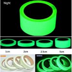 Ruban adh�sif fluorescent lumineux 2 volumes, �tanche, amovible, brille dans le noir, pour escaliers, ...