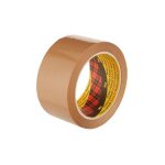 Ruban adh�sif polypropyl�ne scotch 371 extra - r�sistant 47 microns 50 mm x 66 m - havane - lot de 6